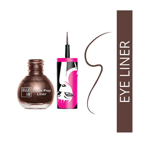 Buy Elle 18 Color Pop Eyeliner Brown (5 ml) - Purplle