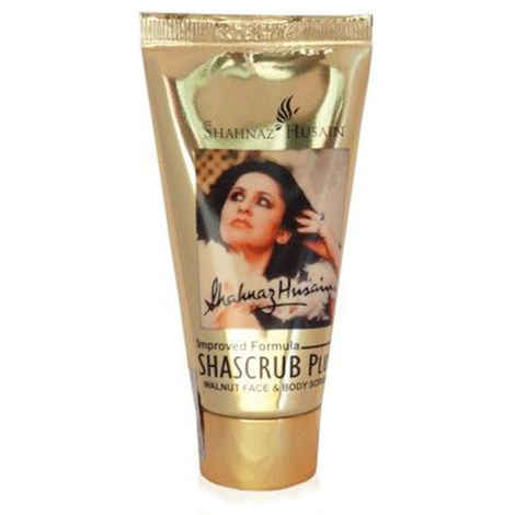 Buy Shahnaz Husain Shascrub Walnut Face & Body Scrub (40 g) - Purplle