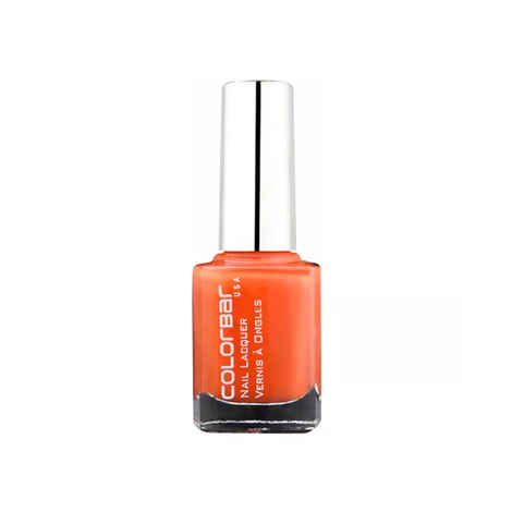 Buy Colorbar Nail Lacquer Nex Orange Pop 114 (9 ml) - Purplle