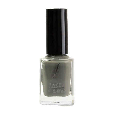 Buy Faces Canada Hi Shine Nail Enamel - Grey Matter 36 (9 ml) - Purplle