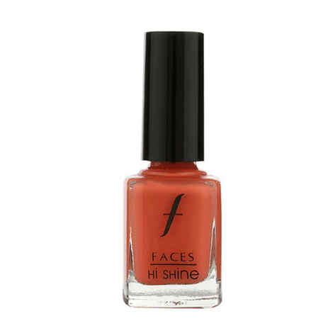 Buy Faces Canada Hi Shine Nail Enamel Peach Blush 55 (9 ml) - Purplle