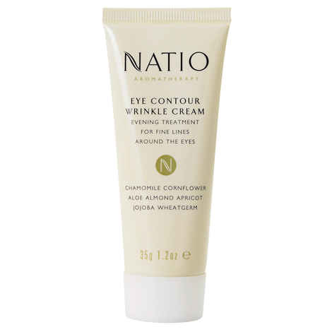 Buy Natio Aromatherapy Eye Contour Wrinkle Cream (35 g) - Purplle