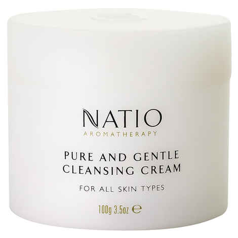 Buy Natio Aromatherapy Pure And Gentle Cleansing Cream (100 g) - Purplle