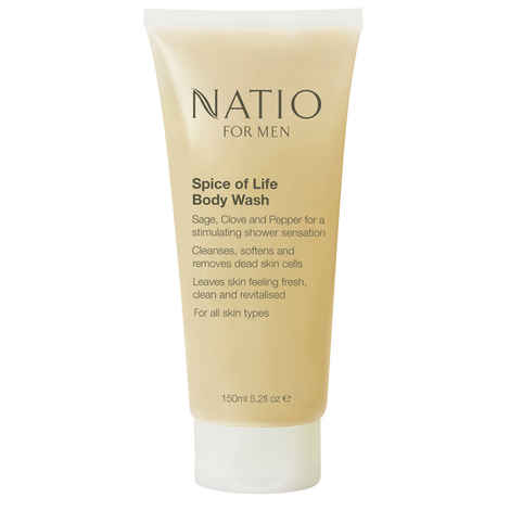 Buy Natio For Men Spice Of Life Body Wash (210 ml) - Purplle