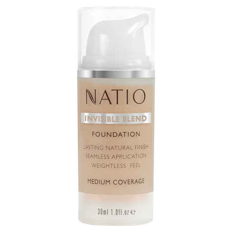 Natio Invisible Blend Foundation Light Honey (30 ml)