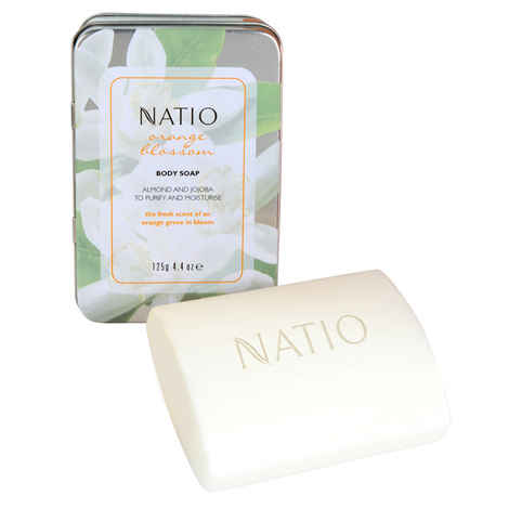 Buy Natio Orange Blossom Body Soap (125 g) - Purplle