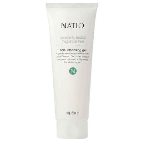 Buy Natio Sensitivity Tested Fragrance Free Facial Cleansing Gel (100 g) - Purplle