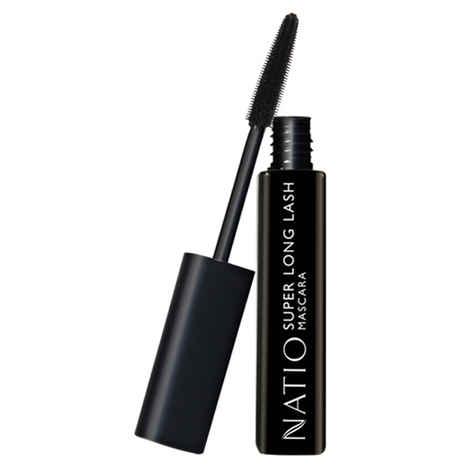 Buy Natio Super Long Lash Mascara Black (10 ml) - Purplle