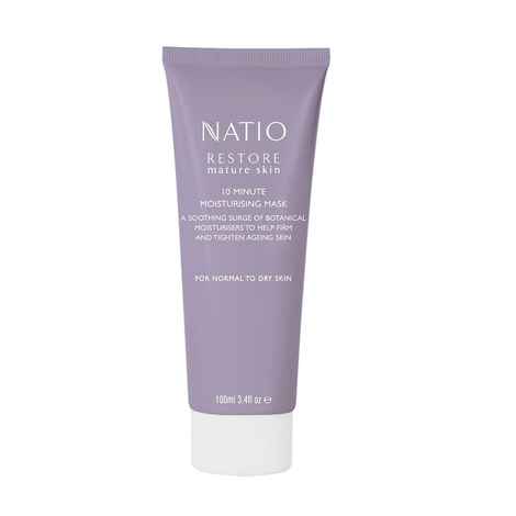 Buy Natio Restore Mature Skin 10 Minute Moisturising Mask (100 ml) - Purplle