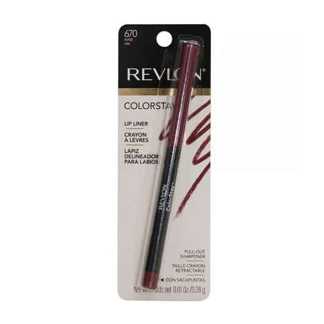 Buy Revlon Colorstay Lip Liner Pencil Wine 0.28 g - Purplle