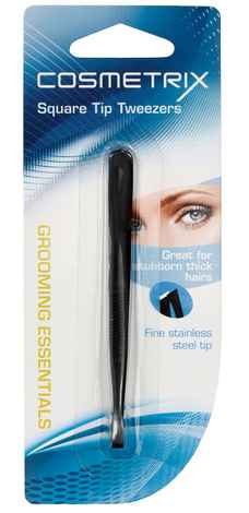 Buy Cosmetrix Square Tip Tweezers - Purplle