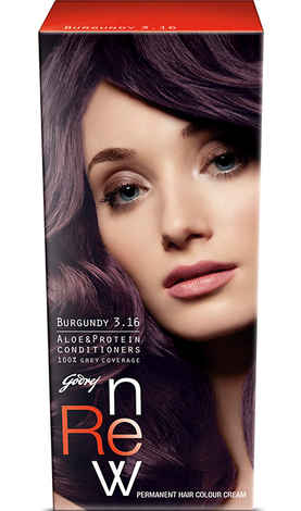 Buy Godrej Renew Hair Colour Burgundy - (50ml) - Purplle