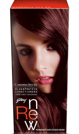 Godrej Renew Hair Colour Cinnamon Red - (50ml)