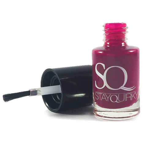 Buy Stay Quirky Nail Polish, Maroon Sky 256 (6 ml) - Purplle