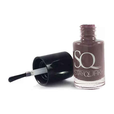 Buy Stay Quirky Nail Polish, Gel Finish, Brown - Coffee Night 260 (6 ml) - Purplle