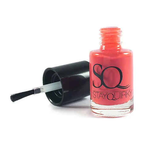 Buy Stay Quirky Nail Polish, Gel Finish, Coral 'em Up 454 (6 ml) - Purplle