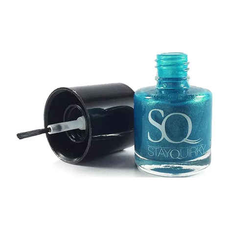 Buy Stay Quirky Nail Polish, Breezy Blue -oom 958 - Purplle