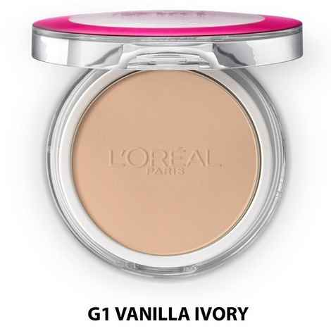 L'Oreal Paris Mat Magique All-In-One Pressed Powder Vanilla Ivory G1