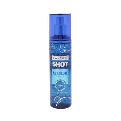 Layer'r Shot Absolute Series Game Body Spray (135 ml)