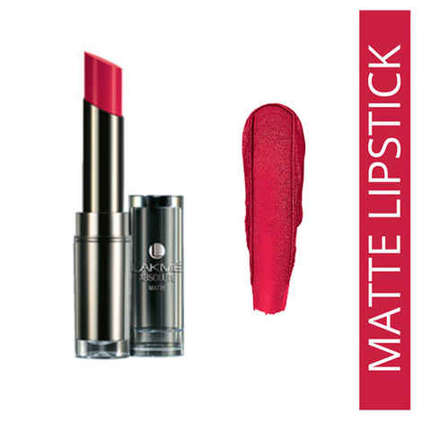 Buy Lakme Absolute Matte Lipstick Le Fuscia (3.7 g) - Purplle