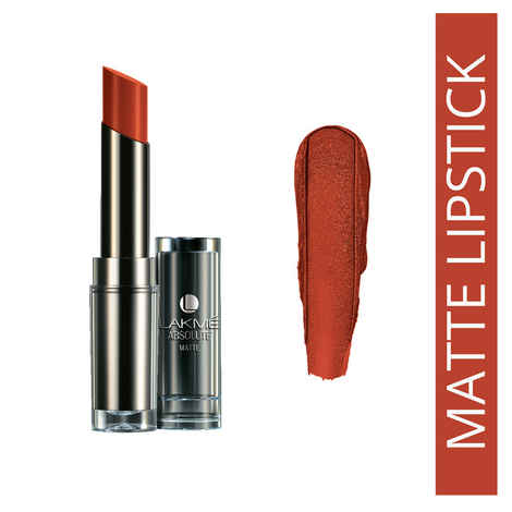 Buy Lakme Absolute Matte Lipstick Classic Rose (3.7 g) - Purplle
