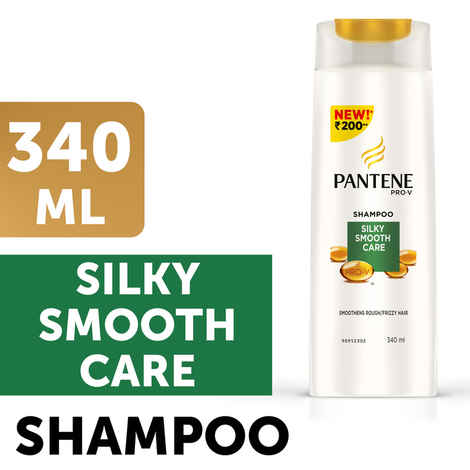 Buy Pantene Silky Smooth Care Shampoo (340 ml) - Purplle