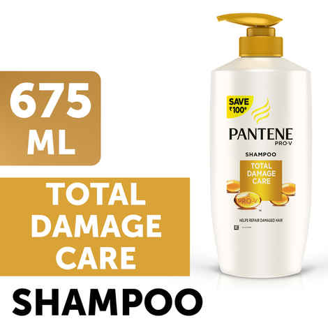 Buy Pantene Total Damage Care Shampoo (675 ml) - Purplle