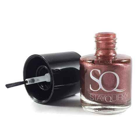 Buy Stay Quirky Nail Polish, Maroon - Not For School 984 - Purplle