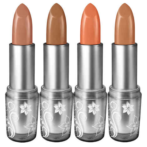 Buy Organistick Lipstick Combo Pack: Chocolate, Confused Brown, Naked and Light Brown Pack No. 7 (16 g) - Purplle