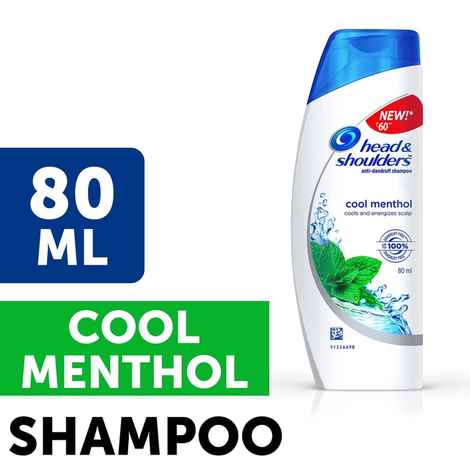 Buy Head & Shoulders Cool Menthol Shampoo (80 ml) - Purplle