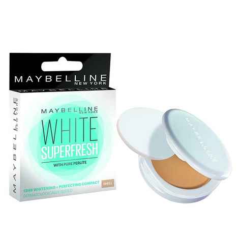 Buy Maybelline New York White Super Fresh Compact Shell (8 g) - Purplle