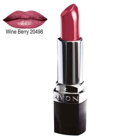 Buy Avon Ultra Color Ignite Wine Berry Lipstick (3.8 g) - Purplle