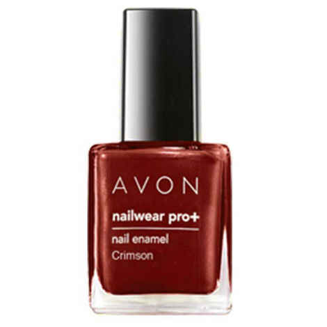 Buy Avon Color Nailwear Pro Plus Crimson (8 ml) - Purplle
