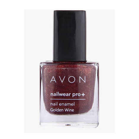 Buy Avon Color Nailwear Pro Plus Golden wine (8 ml) - Purplle