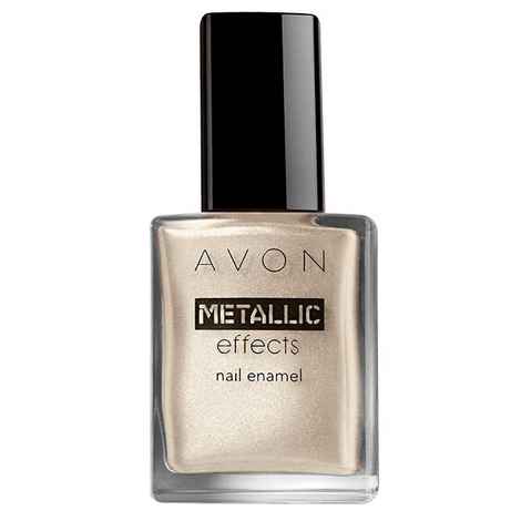 Buy Avon Metallic Effects Nail Enamel Foiled Chrome (8 ml) - Purplle