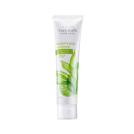 Buy Avon Naturals Green Tea & Tea Tree oil cleanser (100 g) - Purplle