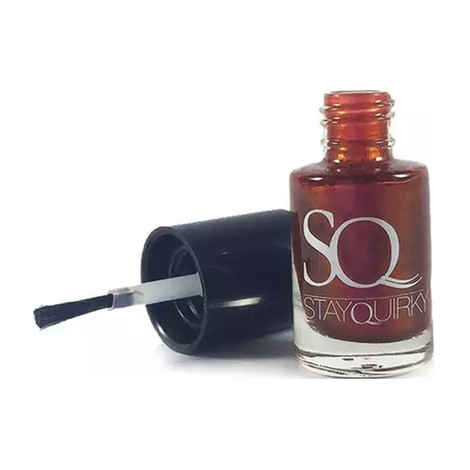 Buy Stay Quirky Nail Polish, Gel Finish, Brown, Crunchy Choco 225 - Purplle