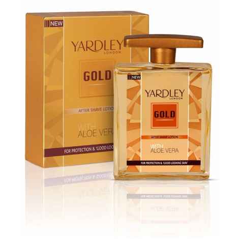 Yardely London Gold After Shave Lotion With Aloe Vera (50 ml)