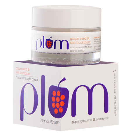 Buy Plum Grape Seed & Sea Buckthorn Nurturance Night Cream (50 ml) - Purplle