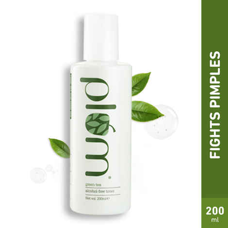 Buy Plum Green Tea Alcohol-Free Toner With Glycolic Acid - Tightens Pores, Fights Pimples & Controls Oil 200ml - Purplle