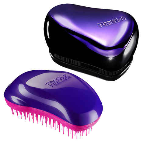Buy Tangle Teezer Combo Original Purple and Pink and Compact Purple and Black - Purplle
