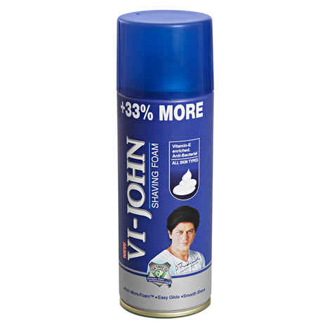 Buy VI-John All Type Shaving Foam (400 g) - Purplle
