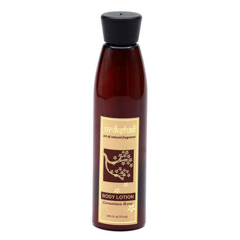 Buy Vrikshali Geranium Rose Body Lotion - Purplle