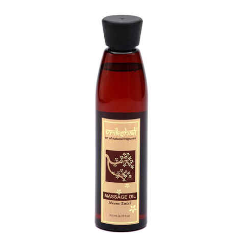 Buy Vrikshali Neem Tulsi Massage Oil (100 ml) - Purplle