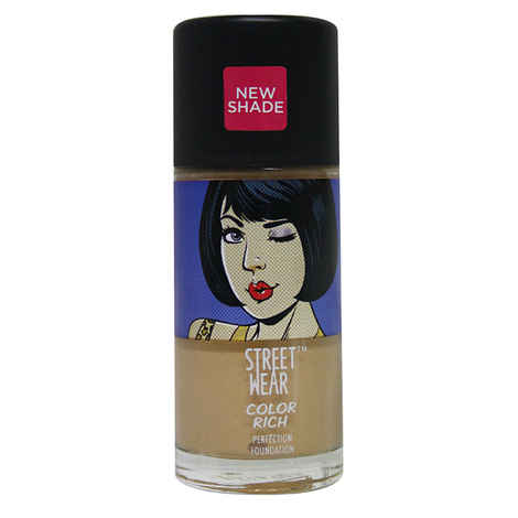 Buy Street Wear Color Rich Perfection Foundation - Medium Beige (30 ml) - Purplle