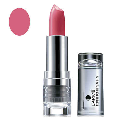 Buy Lakme Enrich Satins Lip Color Shade P143 (4.3 g) - Purplle