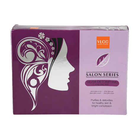 Buy VLCC Silver Detoxifying Facial Kit - Purplle