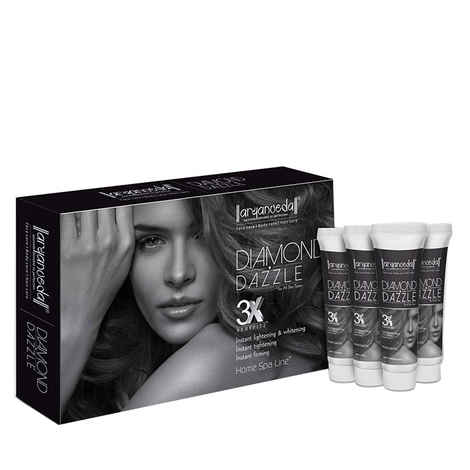 Buy Aryanveda Diamond Dazzle 3X Home Spa Kit (55 g) - Purplle