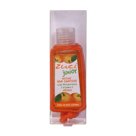Buy Zuci Junior Orange Hand Sanitizer With Bag Tag (30ml) - Purplle