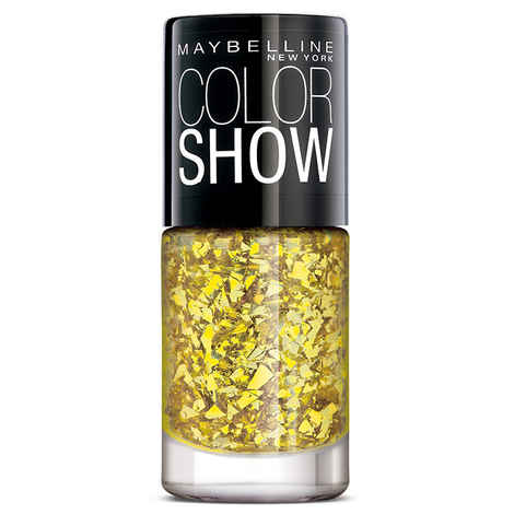 Buy Maybelline New York Color Show Gold Digger Collection Nail Color - Gold Gluttony (6 ml) - Purplle